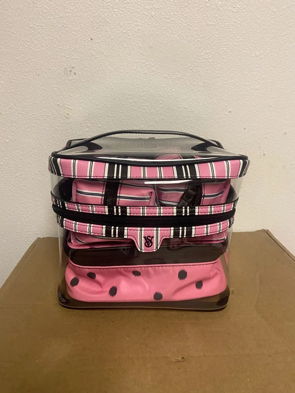 VS 4-Piece Makeup Travel Bag